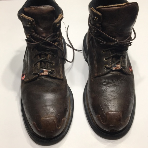 Red Wing Shoes Other - Red wing shoes men’s boots brown leather size 9